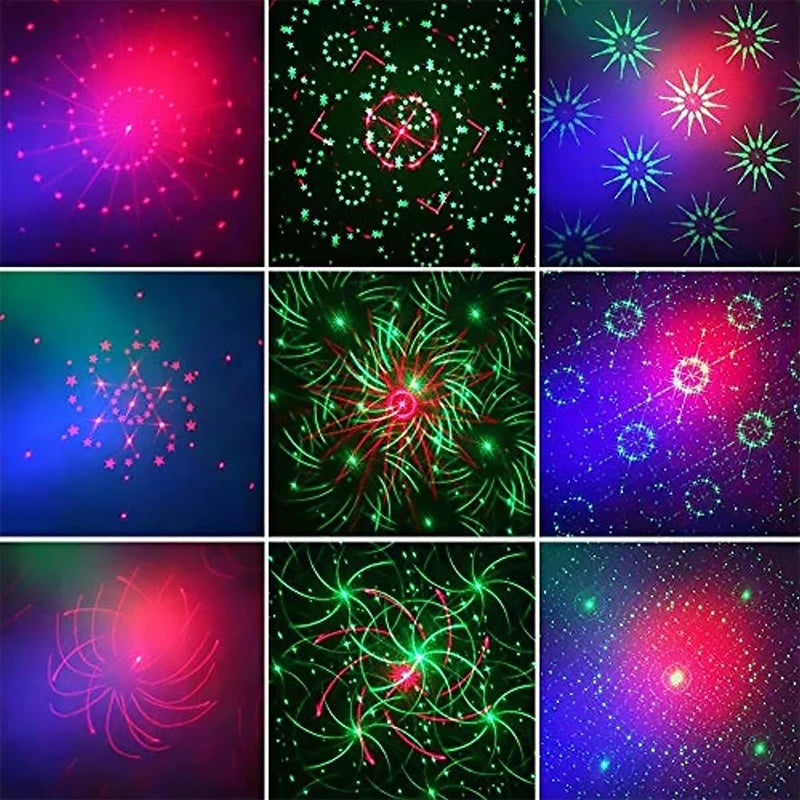 Hjemix | LED Scene Laser Lys