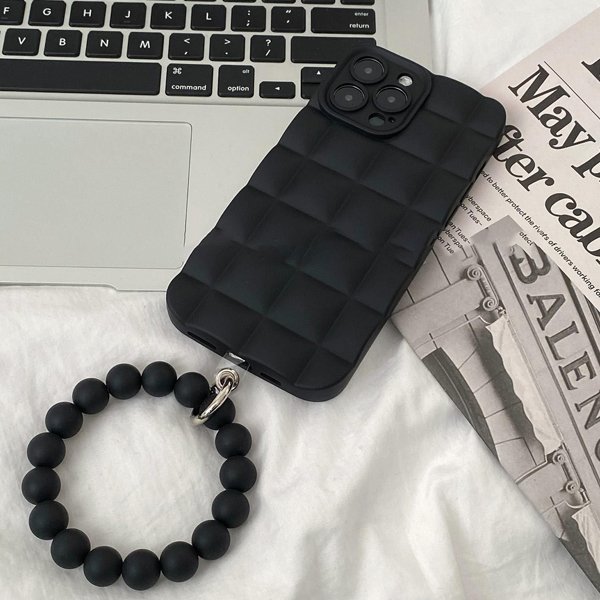 Hjemix | Frostet Perle Armbåndveske for iPhone