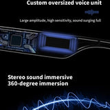 Hjemix | Super Black TechnologySmart Trådløse Hodetelefoner Solbriller