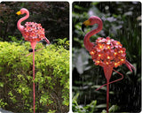 Hjemix | Flamingo Sollys Metallkunst