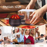 Hjemix | Fire Diffuser - Mini simulert kullild luftfukter med realistisk flammeeffekt