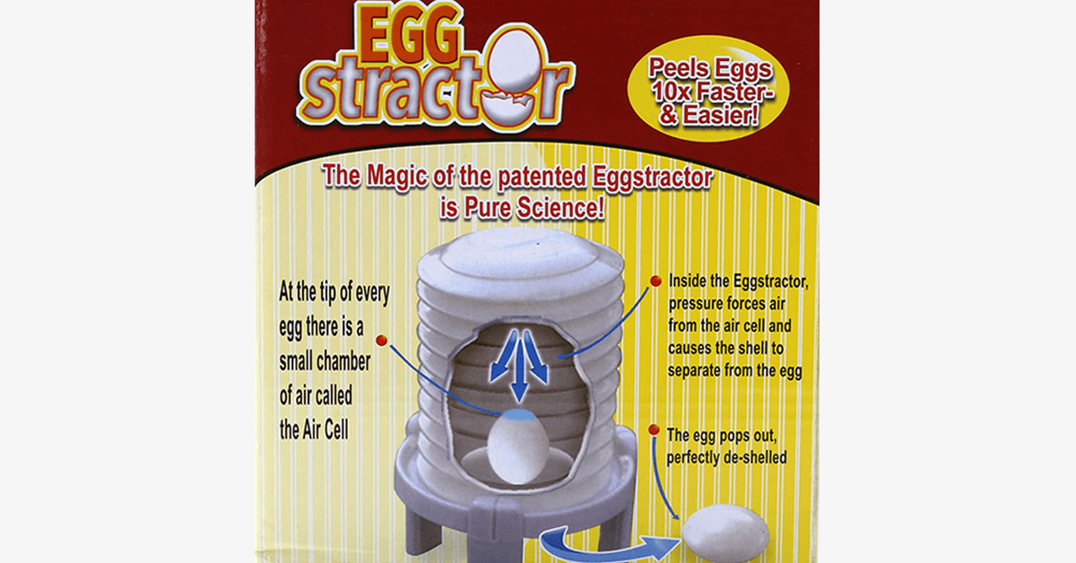 Hjemix | Magic Eggstractor – Gjør egg veldig enkelt!
