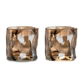 Hjemix | Elegant Glacier Ripple Whisky Glass