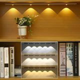 Hjemix | Trådløse Smarte LED Lys med Bevegelsessensor | Oppladbar og energieffektiv belysning for ethvert rom