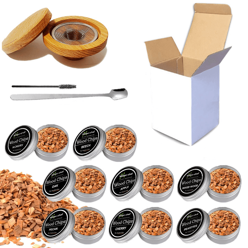 Hjemix | Cocktailrøyk med 8 smaker - Bourbon Whiskey-gaver til menn