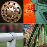 Hjemix | Profesjonell popnaglepistol adapter sett med 4 forskjellige matchende dysebolter