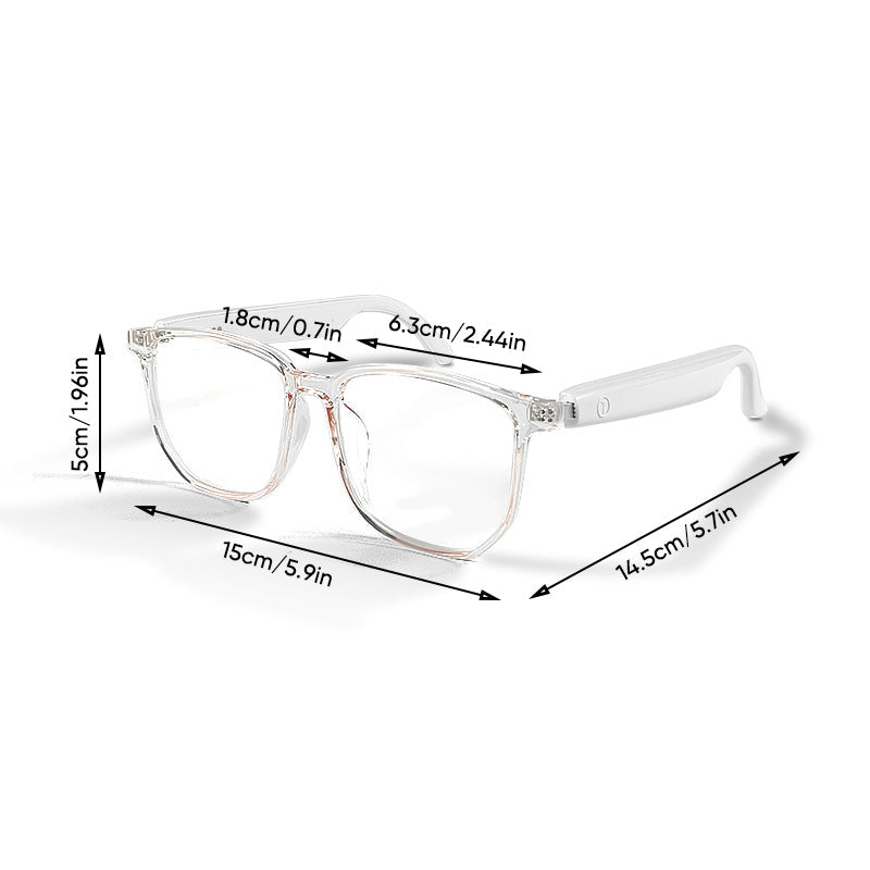 Hjemix | Smarte Bluetooth Anti-Blått Lys Briller