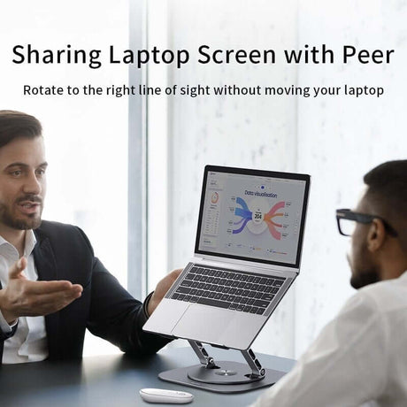 Hjemix | Laptop Stativ i Aluminiumlegering Rotasjonsbrakett