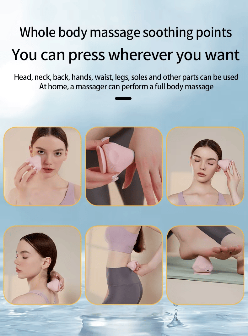 Hjemix | 🔥 Elektrisk Adsorpsjon Fasia Ball – Perfekt avslapning for muskler og kropp!