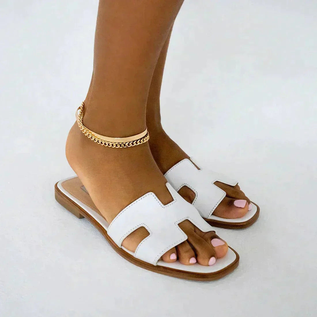 Hjemix | Maya - H Luksus Flat Sandal