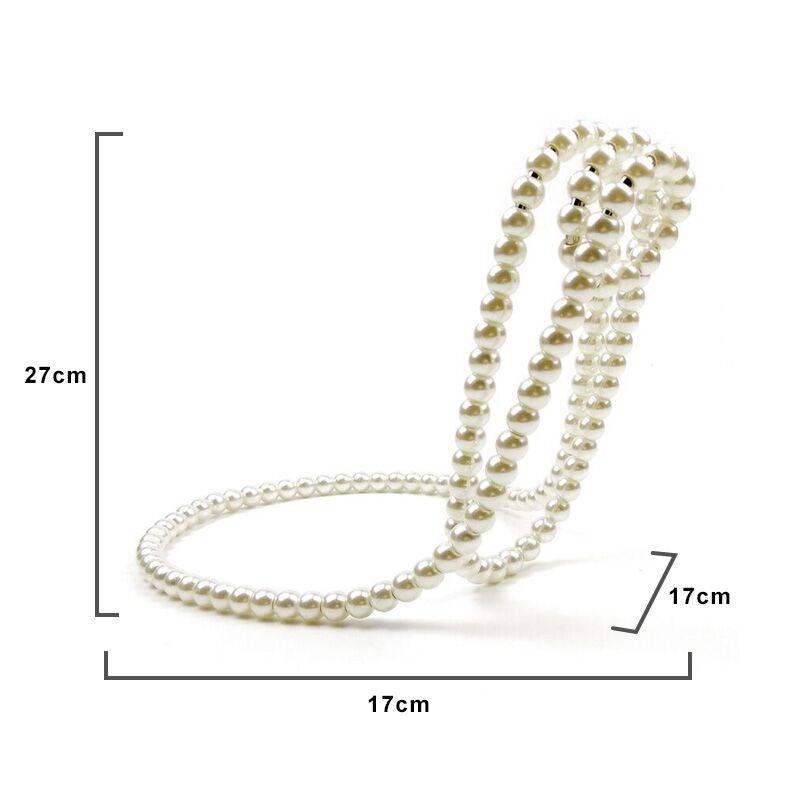 Hjemix | Elegant Pearl Bottle Holder - Hengende Vinflaskeholder Rack