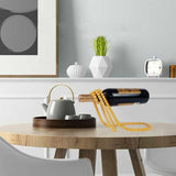 Hjemix | Elegant Pearl Bottle Holder - Hengende Vinflaskeholder Rack