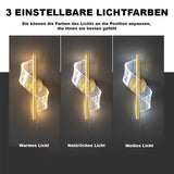 Hjemix | Luksus Glass Vegglampe med Lysestake