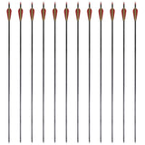 Hjemix | Standard Recurve-Bogenpfeile 30" 0,76 Cm Carbon 12 Stück