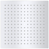 Rustfritt stål firkantet regndusjhode - 25x25 cm