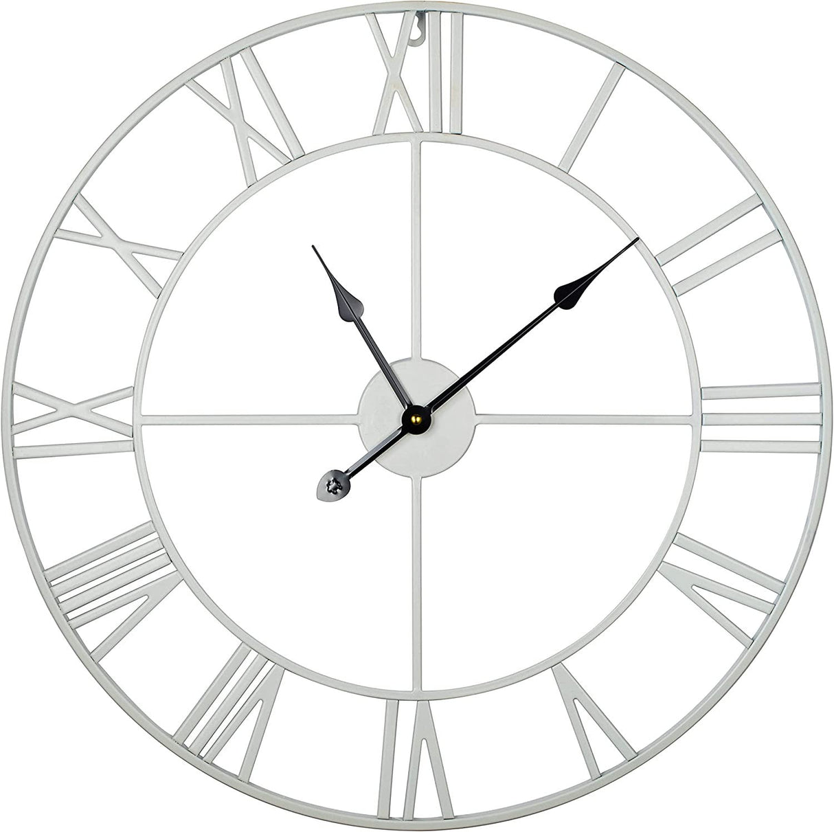 Hjemix | Metal Weiß Oro Uhr