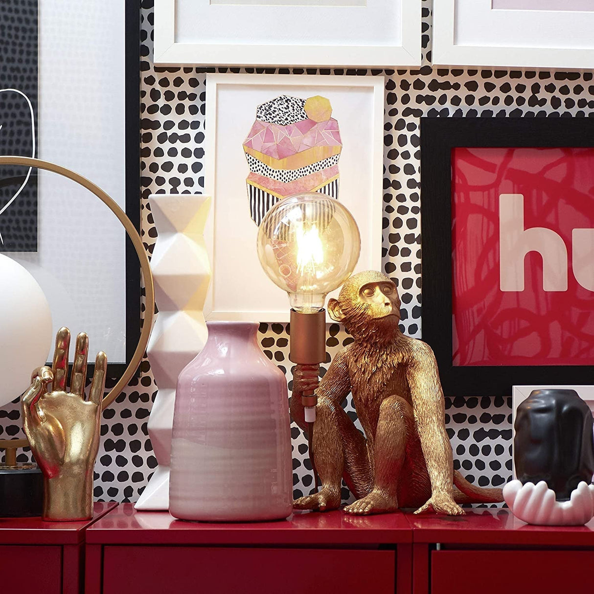 Hjemix | Monkey Lampe