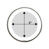 Hjemix | ReflectFlex LED Forstørrelsesspeil med Fleksibel Gåsehals | 10x Forstørrelse | Dagslys LED | Kosmetikk-speil