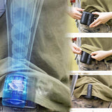 Hjemix | Bærbar Midje Klype Vifte