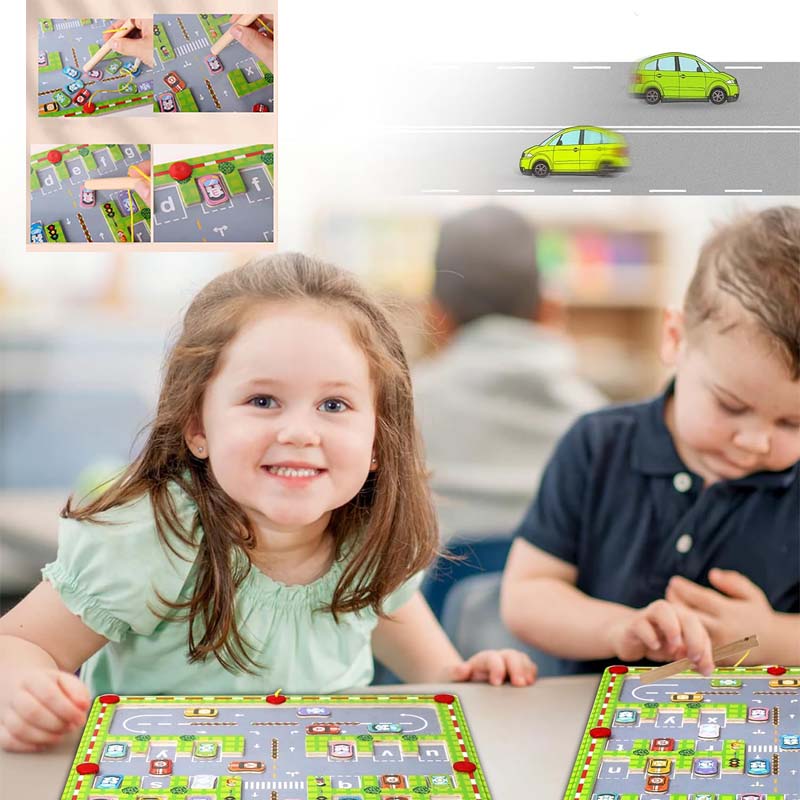 Hjemix | Magnetisk Alfabet Park Leketøy