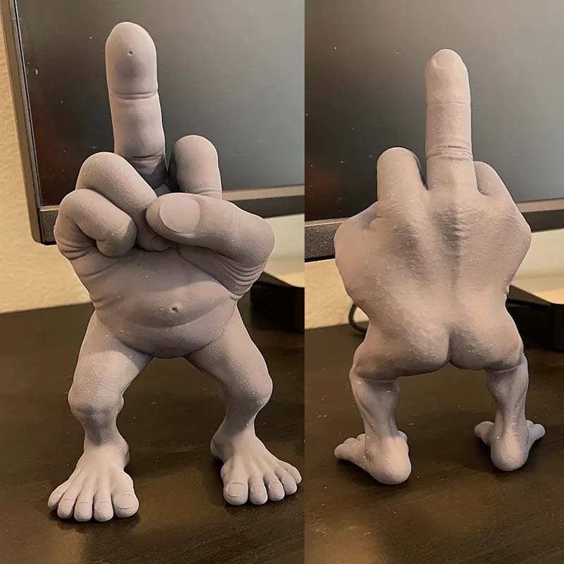 Hjemix | Langfinger figur med ben