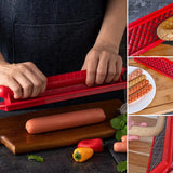 Hjemix | Perfect Criss-Cross Slots Hotdogs Cutter
