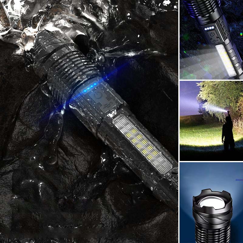 Hjemix | Langdistanse Hvit Laser Ultra-lett Sterk Lommelykt