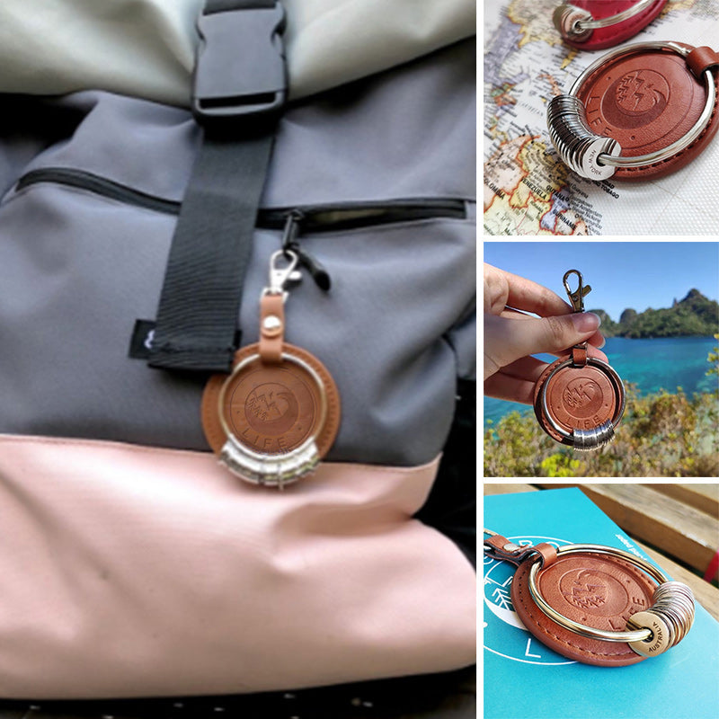 Hjemix | Travelers History Nøkkelring