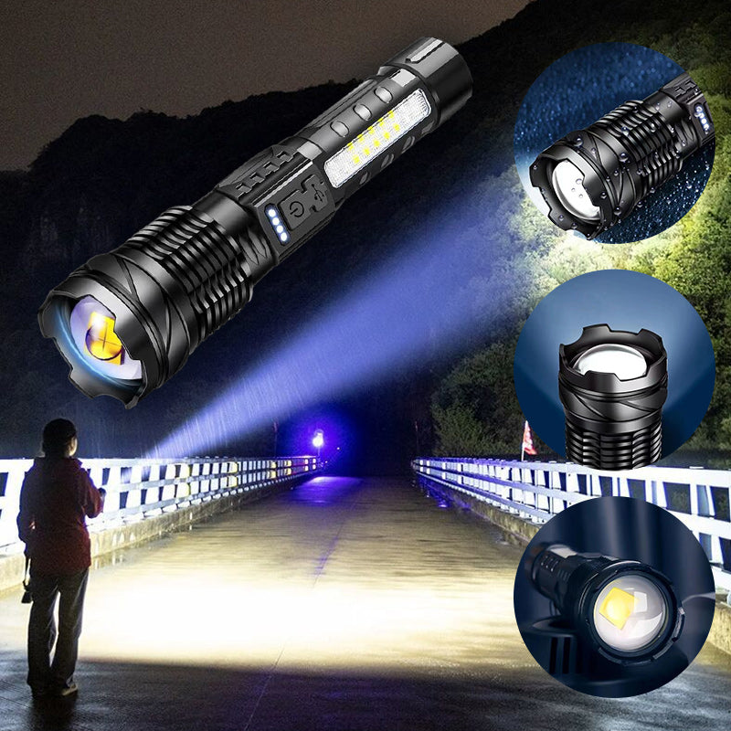 Hjemix | Langdistanse hvit laser ultra-lysstyrke lommelykt