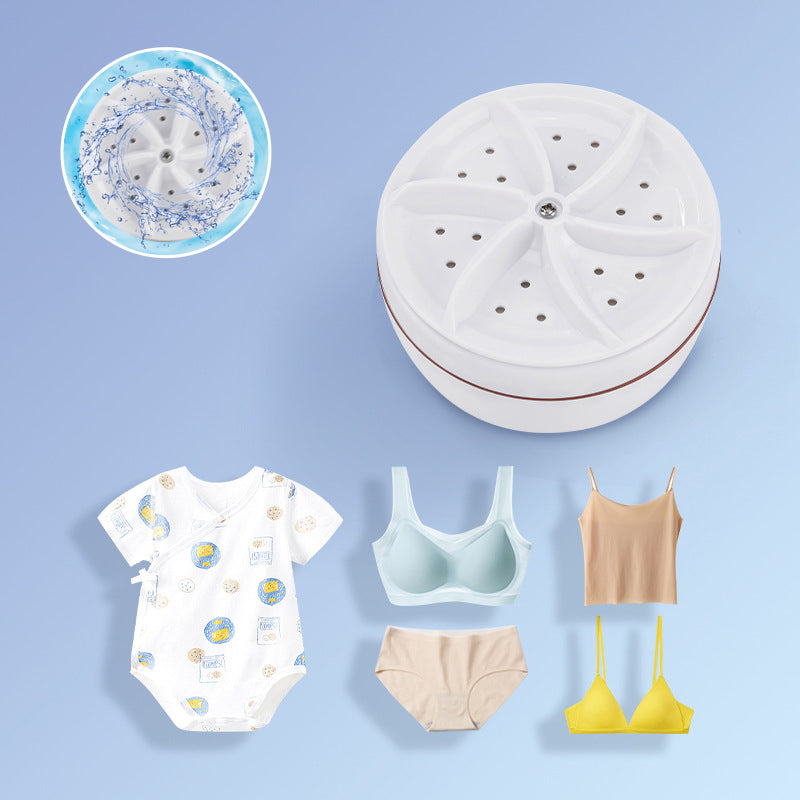 Hjemix | Mini bærbar vaskemaskin for vasken