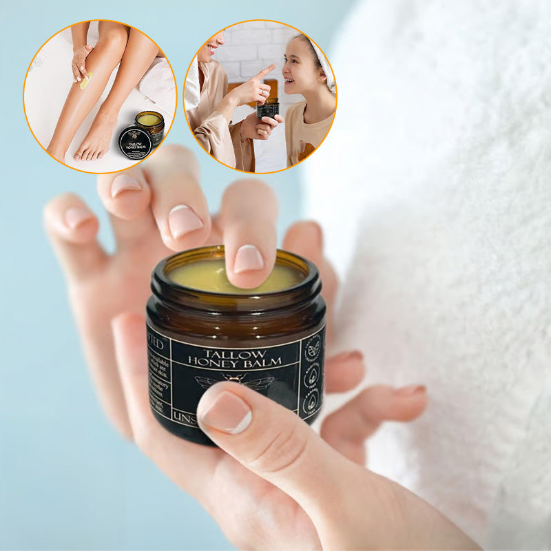 Hjemix | Rindfett bivoks og honning ansiktskrem