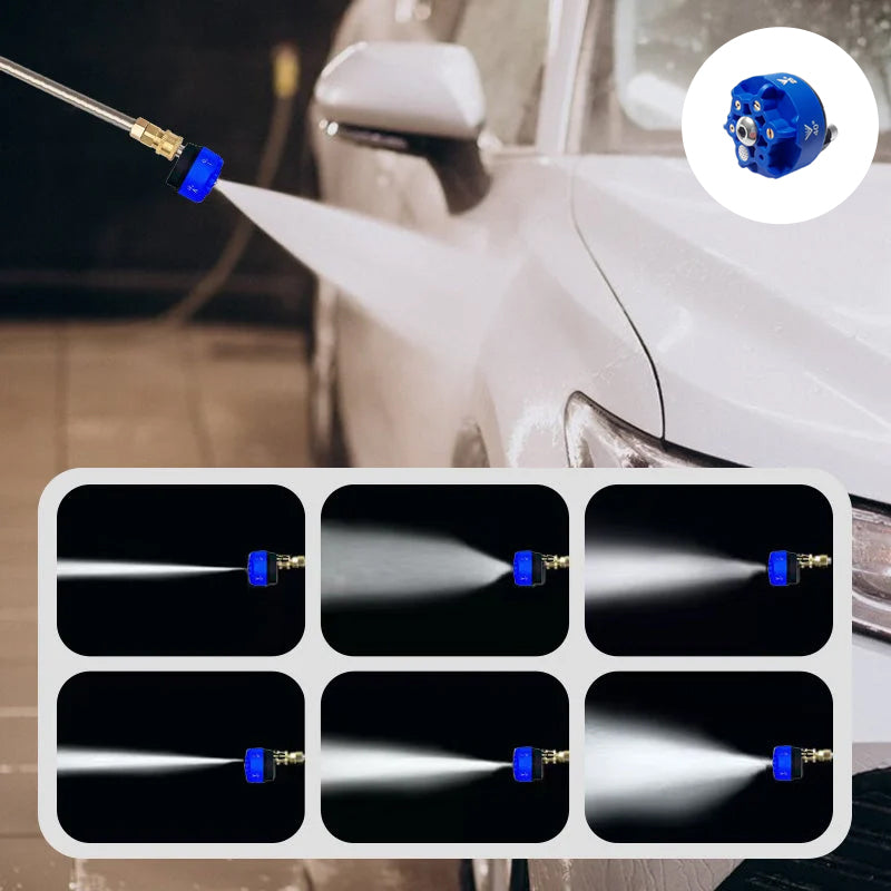 Hjemix | Rustfritt stål multifunksjonell høytrykkrenser sprøytedyse