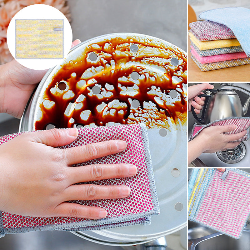 Hjemix | Tykket Sølvtråd Rengjøringsklut