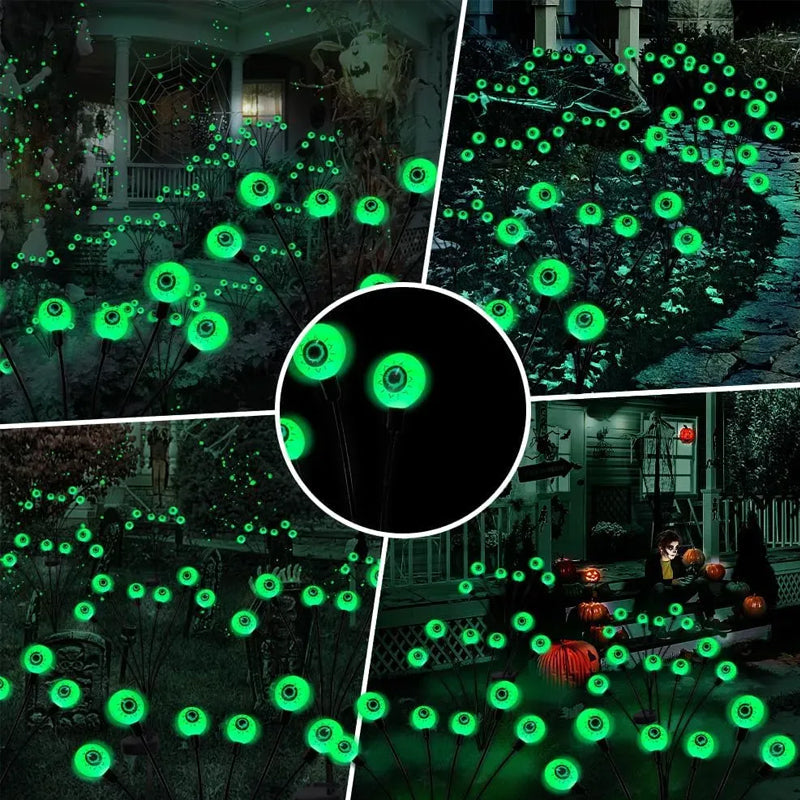 Hjemix | Utendørs solenergi skremmende øye lys