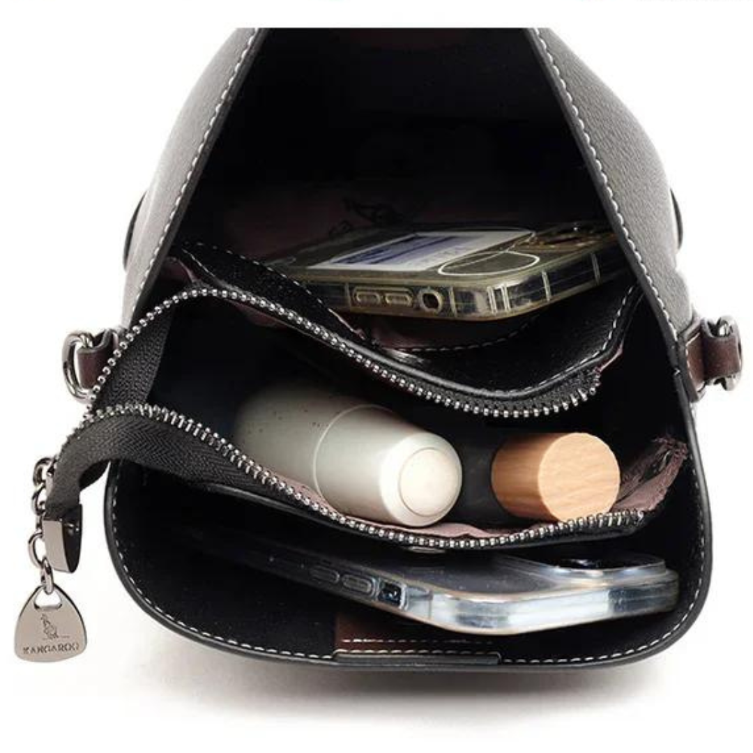 Hjemix | Skulderveske: Ekte lær Niche Kvinners Crossbody-veske