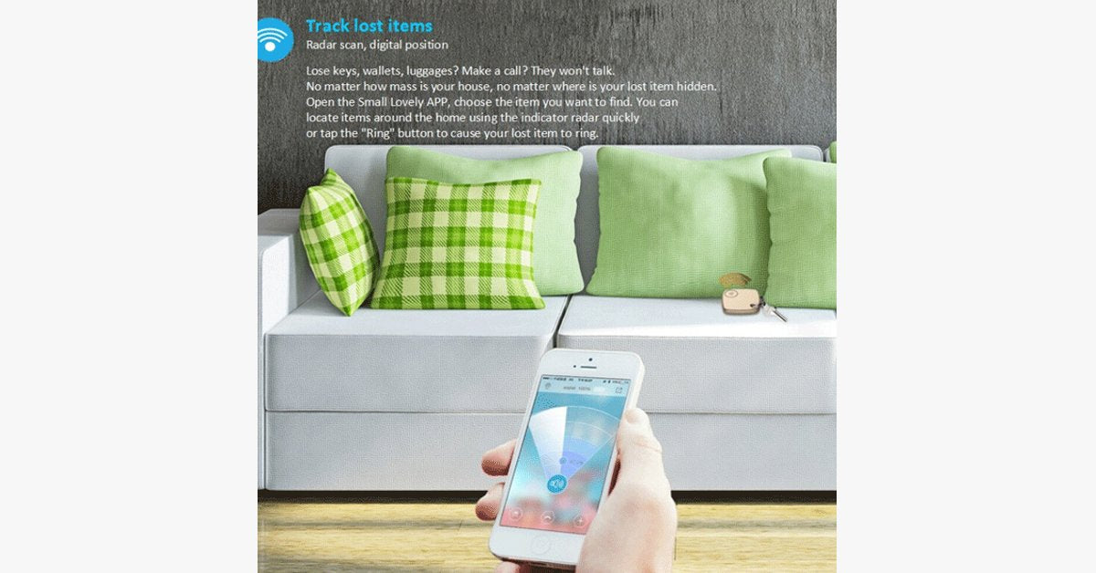 Hjemix | Anti-Tap Mini GPS Tracker – Aldri mist viktige ting igjen!