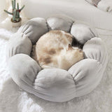 Hjemix | Dyp Søvn Blomst Form Katt Bed