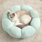 Hjemix | Dyp Søvn Blomst Form Katt Bed