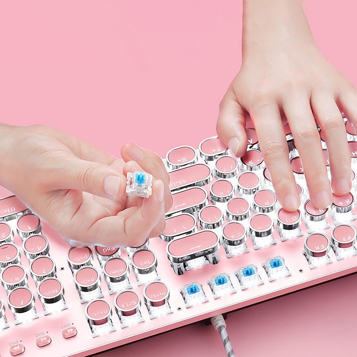 Hjemix | Gaming Fashionskeyboard