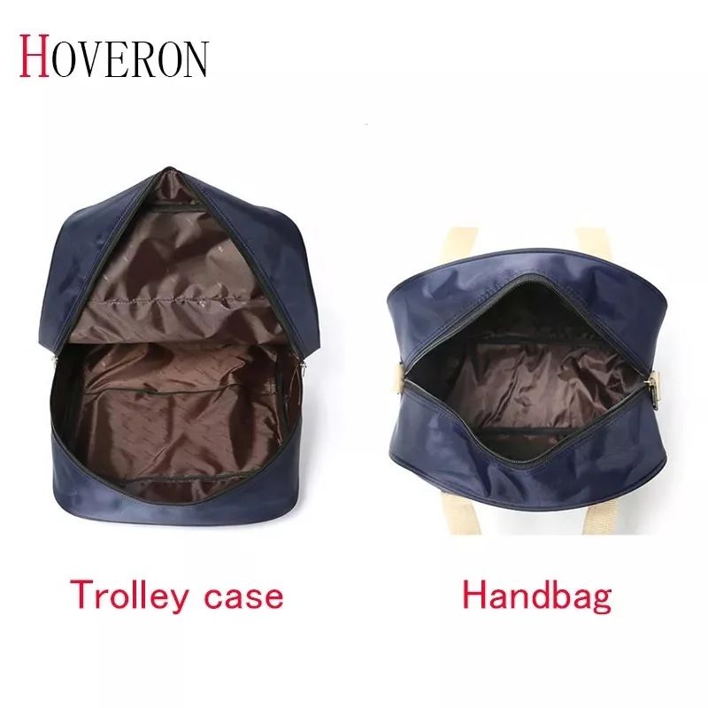 Hjemix | 2 i 1 Trolley Reise Bag med en boarding bag