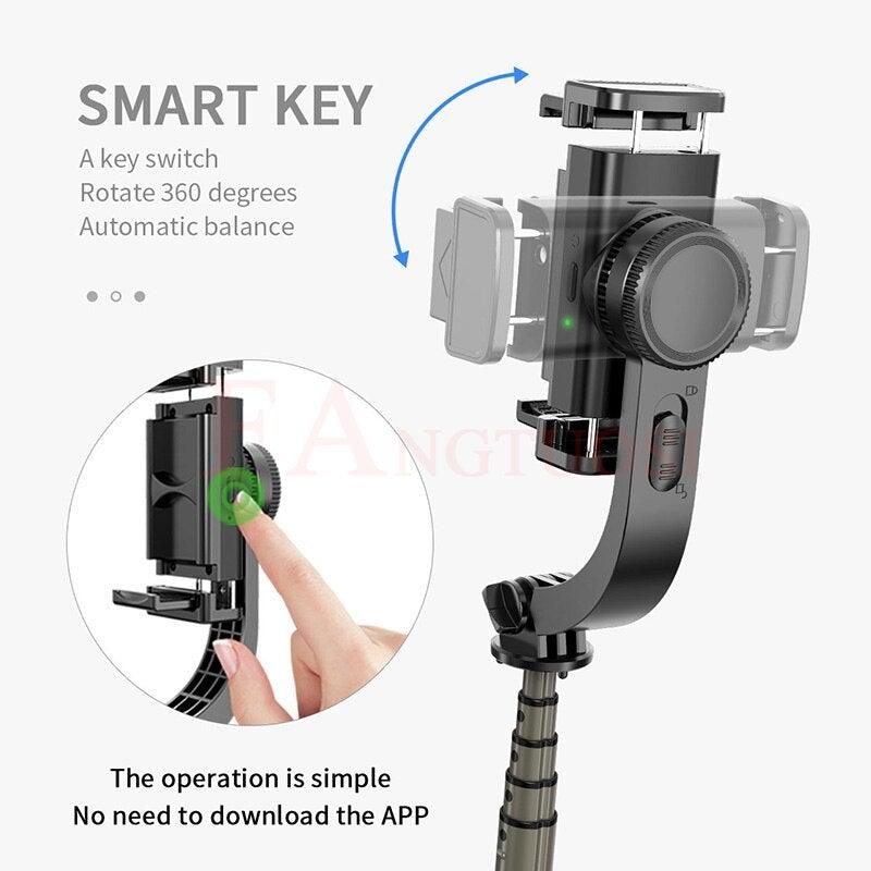 Hjemix | Gimbal Stabilizer Selfie Stick