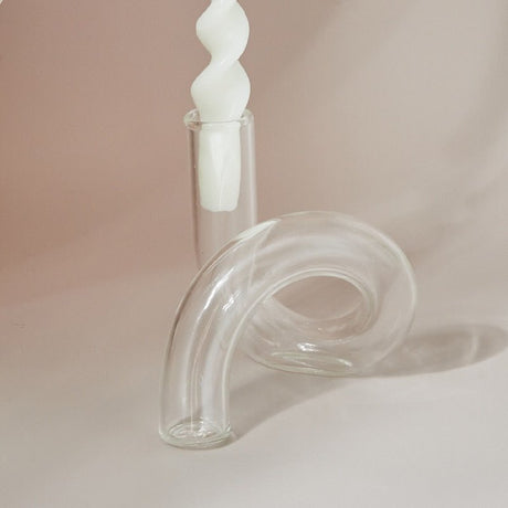 Hjemix | Glass vase lysestake