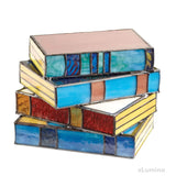 Hjemix | Glassmaleri Bok Lampe Flerfarge