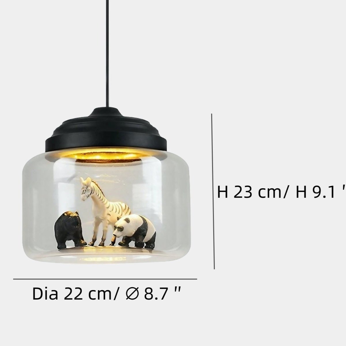 Hjemix | Legg til et snev av magi med Little Zoo lampeskjerm