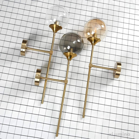 Hjemix | – Skandinavisk moderne glassvegglampe