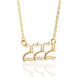 Hjemix | Zirconia Engelsk Høy Halskjede – Seraphina