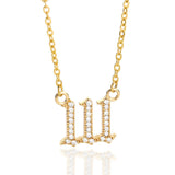 Hjemix | Zirconia Engelsk Høy Halskjede – Seraphina