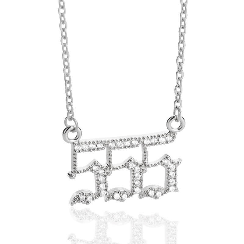 Hjemix | Zirconia Engelsk Høy Halskjede – Seraphina