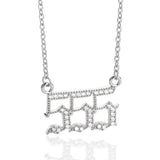 Hjemix | Zirconia Engelsk Høy Halskjede – Seraphina