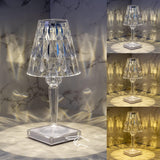 Hjemix | CrystaLamp - LED Bordlampe laget av Diamantkrystall